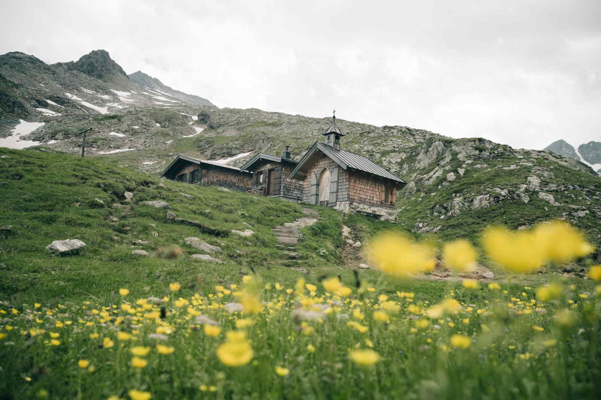 Die Kapelle der Neuen Fürther Hütte