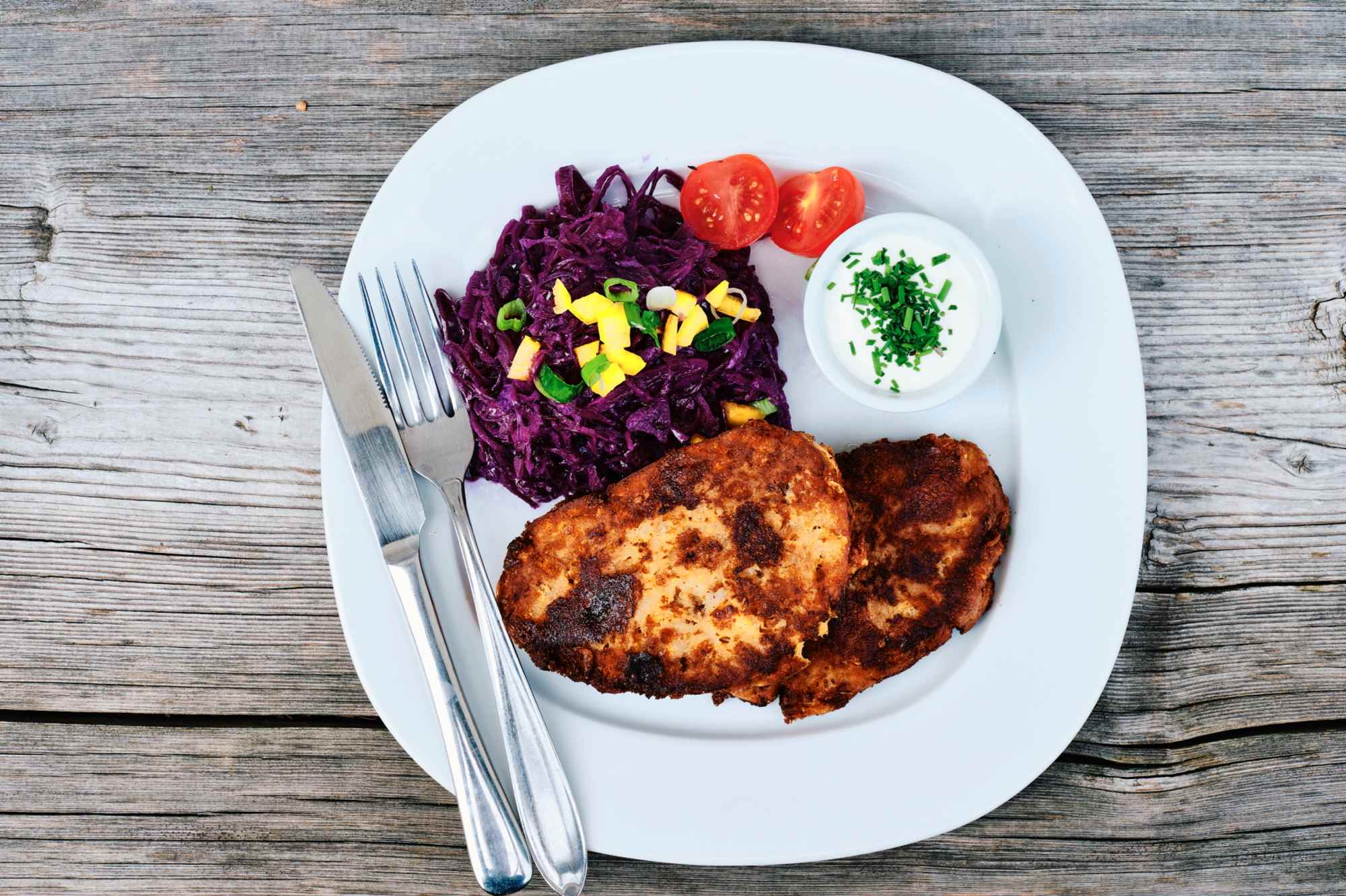 Mittagessen auf der Hofalmhütte
