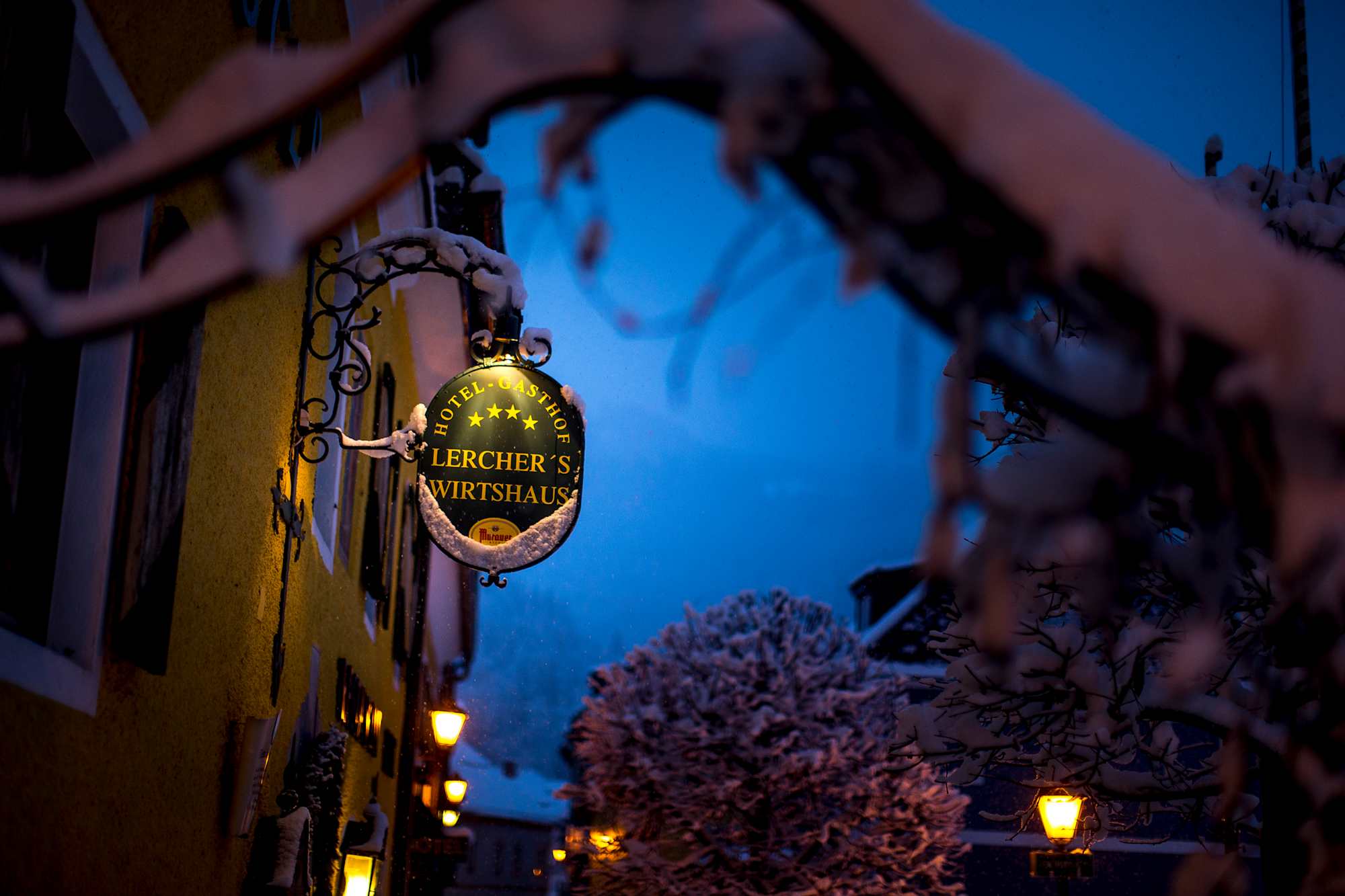 Hotel Lercher im Winter