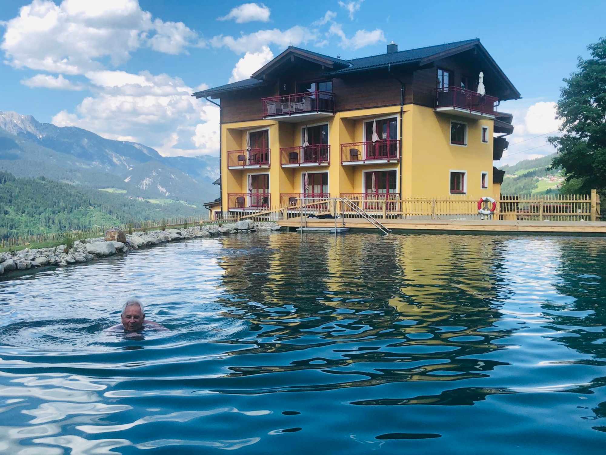 Der Burgfellnerhof Naturbadeteich