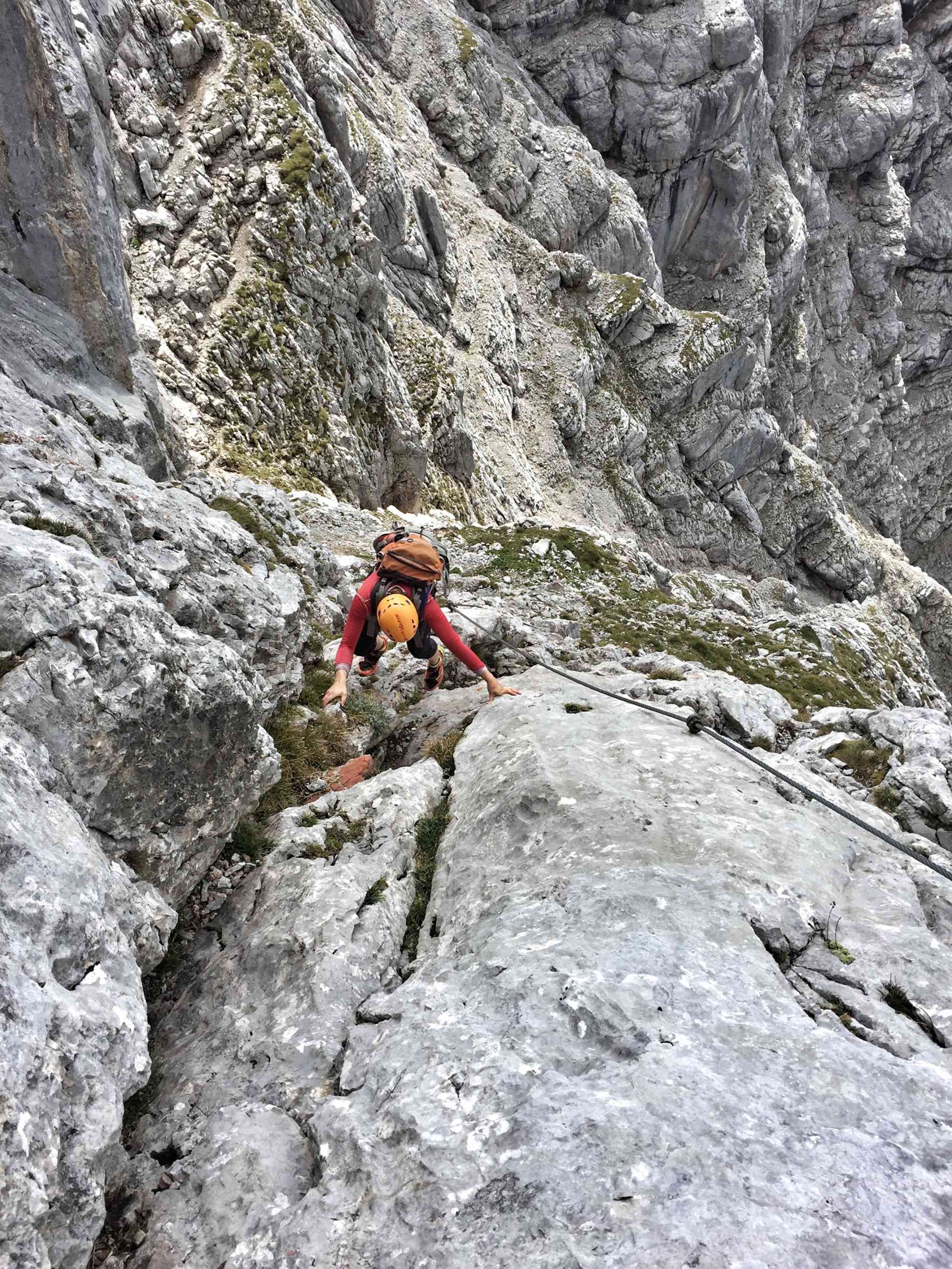 Aufstieg zum Mitterhorn