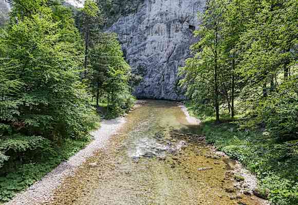 Die Schwarza im Höllental, Rax-Schneeberg-Gebiet