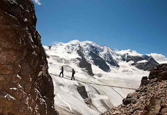 Klettersteig Piz Trovat Engadin