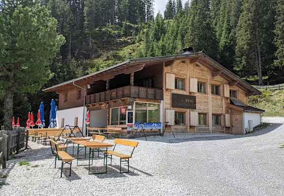 Die Milderaunalm im Stubaital