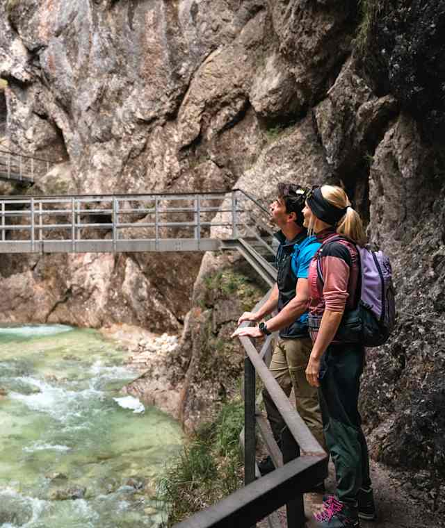 In der Almbachklamm